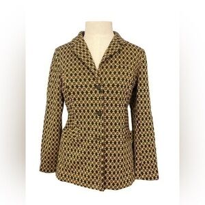 CAbi Standout Medallion Blazer#3372 size medium.